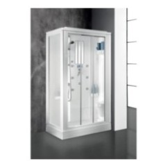 VESUVIO Cabina doccia multifunzione 100x80xh.215 cm. con sauna e idromassaggio