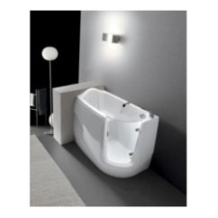 VASCA130 Vasca Disabili con sportello 130x75xh.95/105 cm.