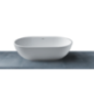 SOLID SURFACE - CORIAN OVAL  Vasca free standing  cm 170 colore bianco