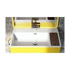 MY BAG composizione completa finitura giallo