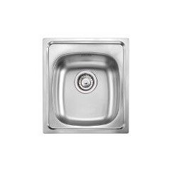 VINTAGE lavello in acciaio inox ad una vasca finitura satinato