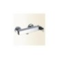 OPEN SPACE miscelatore monocomando doccia esterno finitura nickel spazzolato