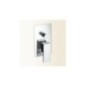 OPEN SPACE miscelatore monocomando vasca incasso con deviatore finitura nickel spazzolato