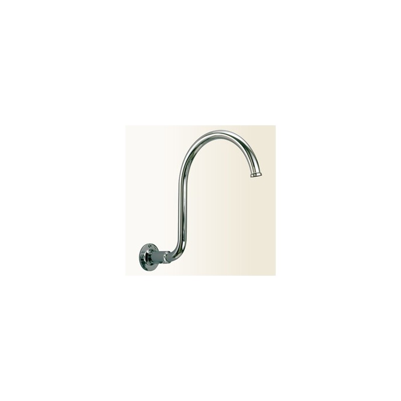 WELLNESS Braccio soffione ad arco in ottone finitura vecchio rame