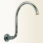 WELLNESS Braccio soffione ad arco in ottone finitura vecchio rame
