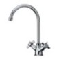 BIJOU monoforo lavello bocca a P diam. 18 finitura bronzo