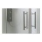 DIRK Box doccia Angolare scorrevole finitura cromo 80 cm trasparente (misura 77/80-77/80 h.185)