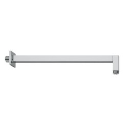 CORNER braccio soffione quadro a parete in ottone con spigolo 90 gradi