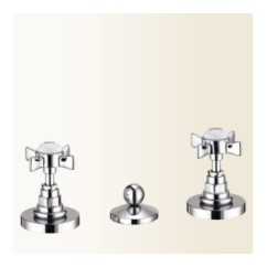 LIVINGSTONE batteria bidet finitura cromo