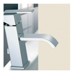 KLIP miscelatore monocomando lavabo con scarico automatico finitura cromo