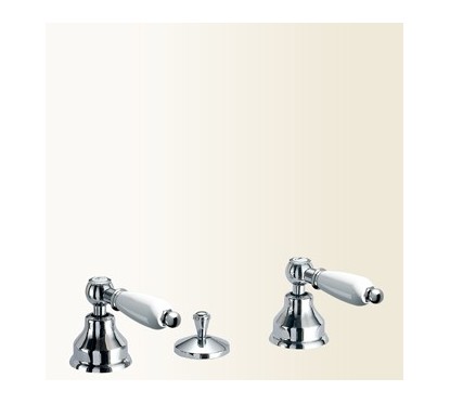 LOTUS Batteria per bidet finitura cromo