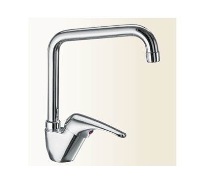 LINEA CUCINA Miscelatore per lavello con canna alta finitura cromo