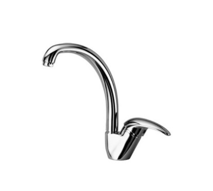LINEA CUCINA Miscelatore per lavello con canna alta finitura cromo