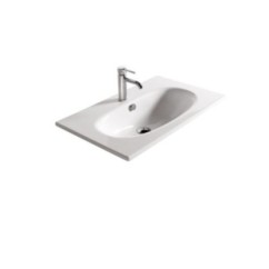 ERGO lavabo cm 75x45xh1,8, monoforo