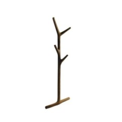 ERGO attaccapanni-portasciugamani  in legno massello di iroko h 102