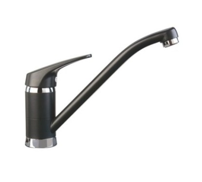 PLUSMIX miscelatore monocomando con canna a tubo finitura cromo