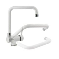 NOVOMIX miscelatore monocomando con canna abbattibile finitura cromo
