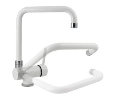 NOVOMIX miscelatore monocomando con canna abbattibile finitura cromo