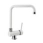NOVOMIX miscelatore monocomando con canna abbattibile finitura ultrametal 41 alluminio