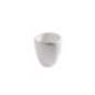ERGO lavabo da appoggio diam. cm 40x h44, senza foro troppopieno finitura bianco