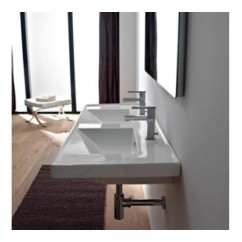 ML 120x47 lavabo da incasso o sospeso