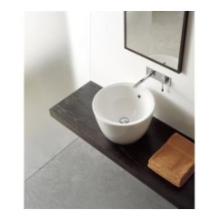 MATTY TONDO lavabo da appoggio