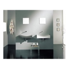 TSUNAMI 90 lavabo da appoggio o sospeso