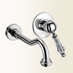 NEW VINTAGE miscelatore per lavabo ad incasso finitura cromo