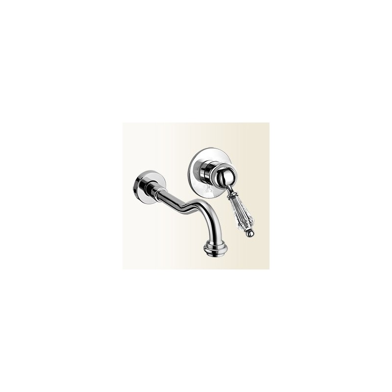 NEW VINTAGE miscelatore per lavabo ad incasso finitura cromo-oro