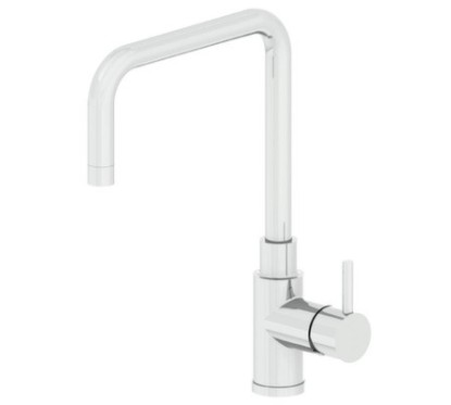 XL miscelatore lavello in acciaio inox canna girevole finitura satinato