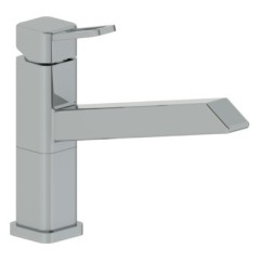 BLOW 2 miscelatore lavello in acciaio inox canna girevole finitura satinato