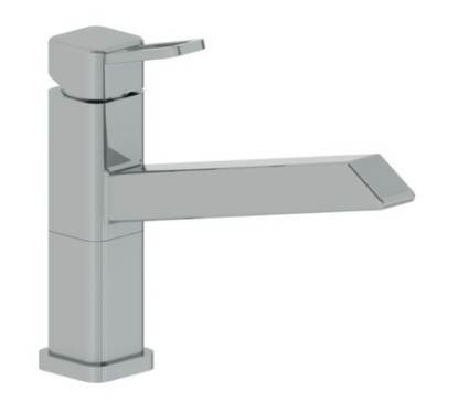 BLOW 2 miscelatore lavello in acciaio inox canna girevole finitura satinato