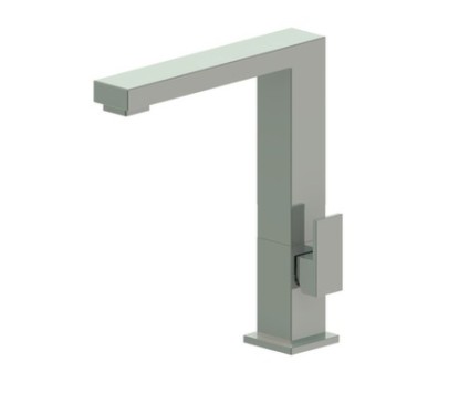 ACQUADRO miscelatore lavello in acciaio inox finitura satinato