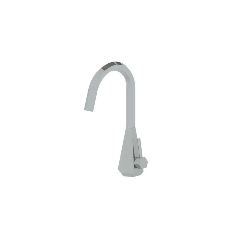 GEM miscelatore lavello in acciaio inox canna girevole finitura satinato