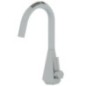 GEM miscelatore lavello in acciaio inox canna girevole finitura satinato
