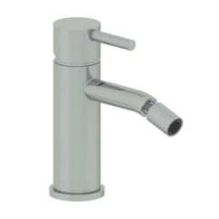 MINIMAL miscelatore bidet in acciaio inox finitura satinato