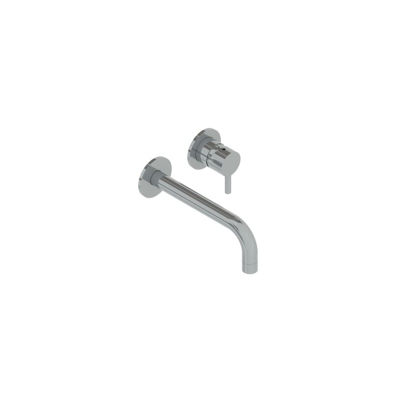 MINIMAL miscelatore lavabo incasso in acciaio inox finitura satinato