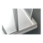 ADRIA Box doccia Angolare scorrevole finitura argento satinato 80 cm trasparente (misura 70/80-70/80 h.185)