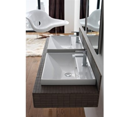 ML 60x47 lavabo da incasso o sospeso