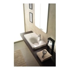 FUJI 80 SHELF SX lavabo da incasso