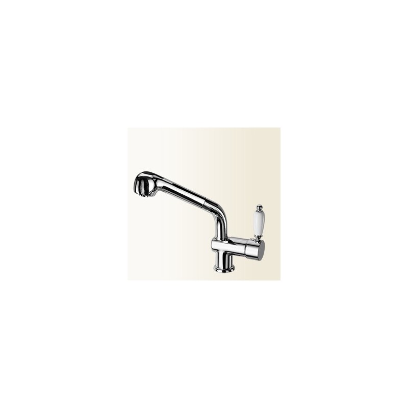 LINEA CUCINA miscelatore per lavello con doccetta estraibile finitura cromo