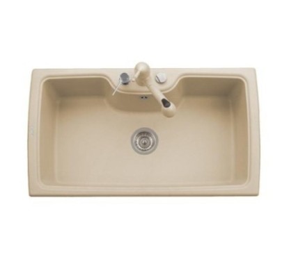 HARMONY 86.00 Lavandino  cucina monovasca finitura ultrametal 41 alluminio