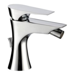 DIVA monocomando bidet con scarico finitura cromo