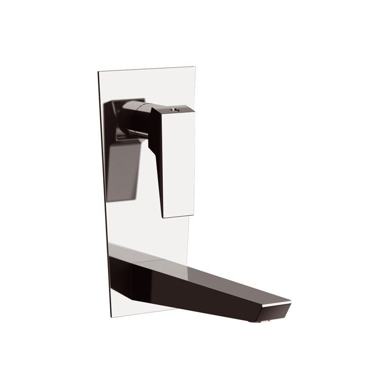 SPEED monocomando lavabo da incasso finitura cromo
