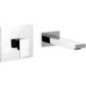 SKYLINE monocomando lavabo da incasso finitura cromo