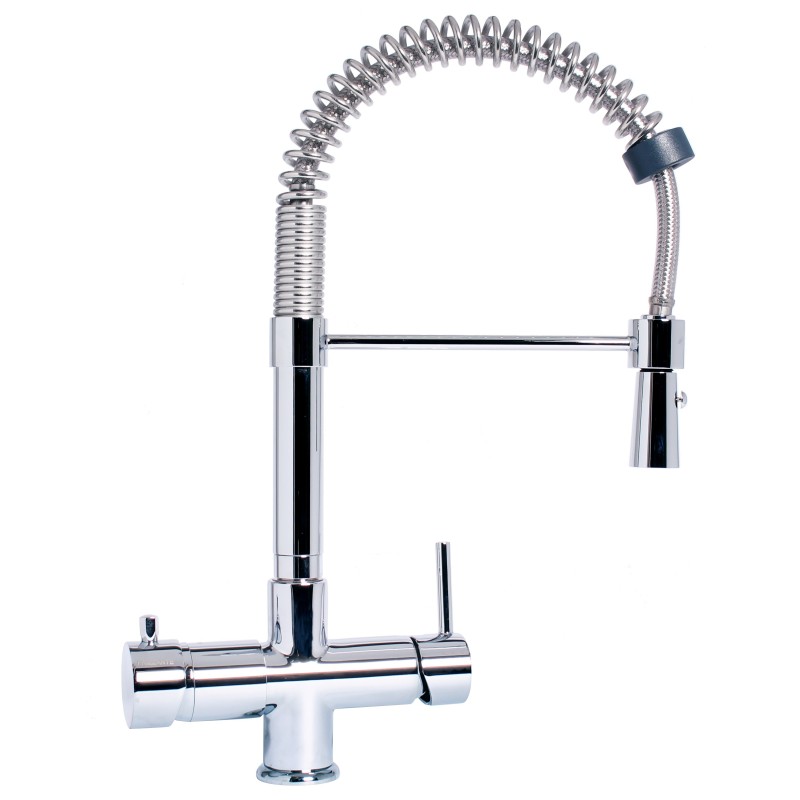 EVO Miscelatore lavello 5 vie cromo