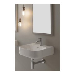 MOON 50R H15 lavabo da appoggio o sospeso