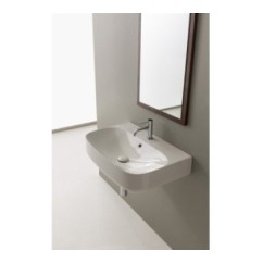 MOON 90R H15 lavabo da appoggio o sospeso