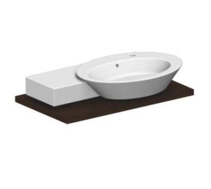 WISH SHELF SX lavabo da appoggio o sospeso