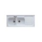 FLORANCE lavello da mobile scolapiatti dx